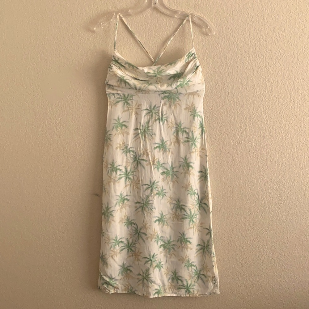 Hawaiian Print Dress